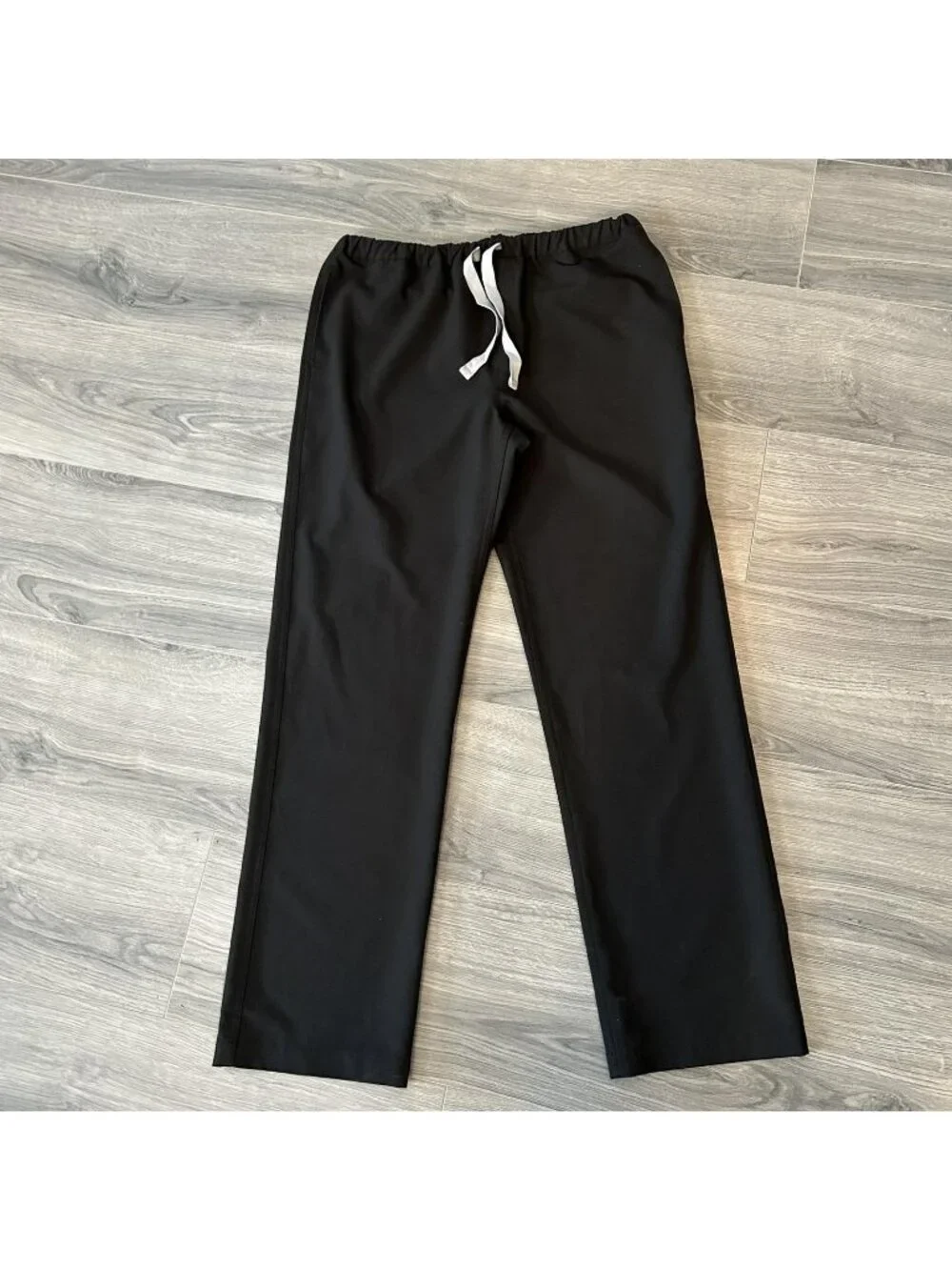 FIGS Pants Mens M Black Technical Collection Pisco Scrub Pant Elastic Drawstring
